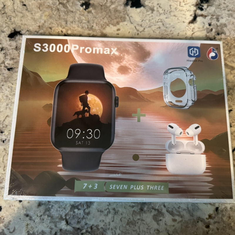 S3000 Pro Max 7+3 Smart Watch