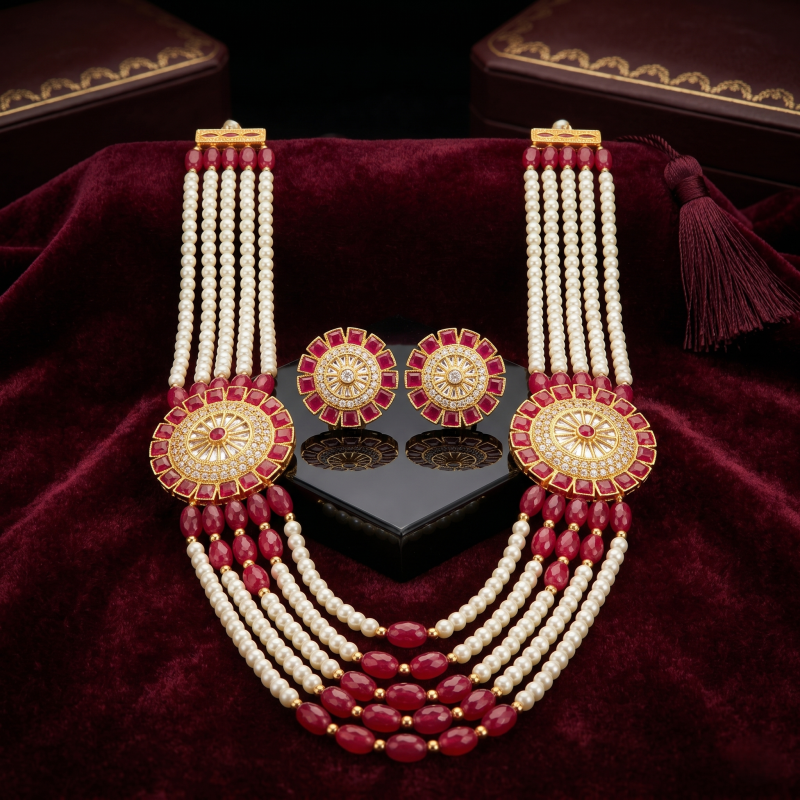 Necklace Set with Earrings for Women