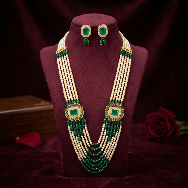 Necklace Set with Earrings for Women