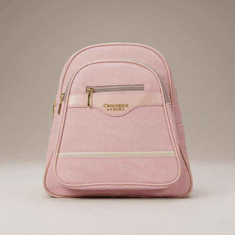 Premium Textured Synthetic Leather Backpack