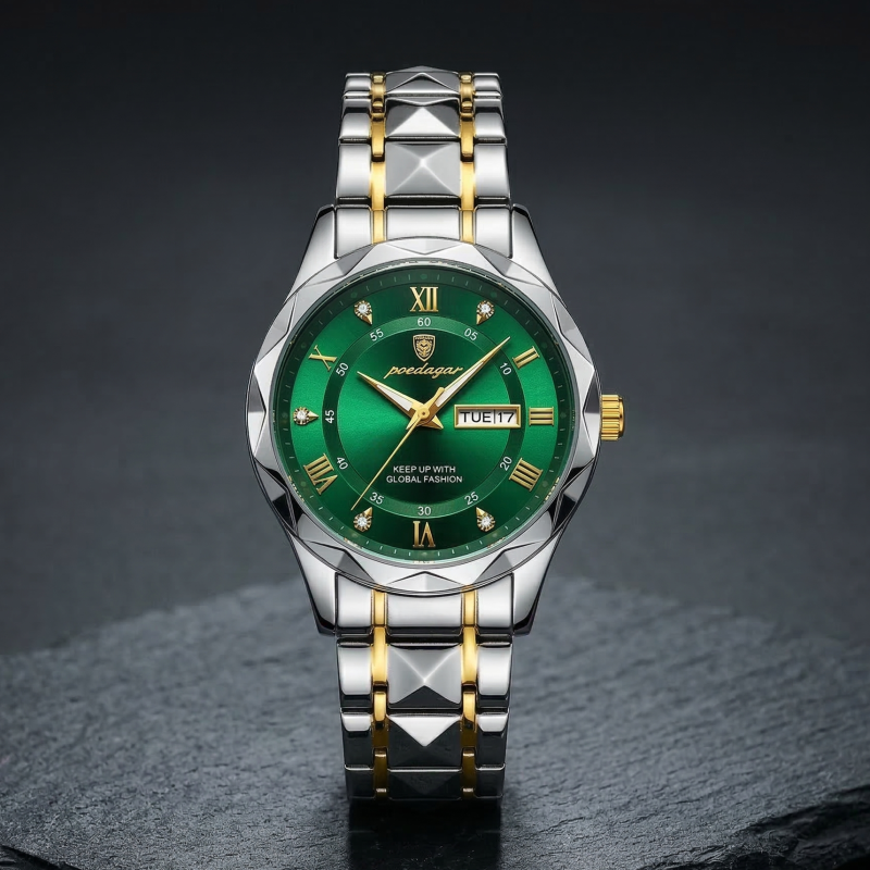 Poedagar Luxury Men's Watch (Water Resistant)