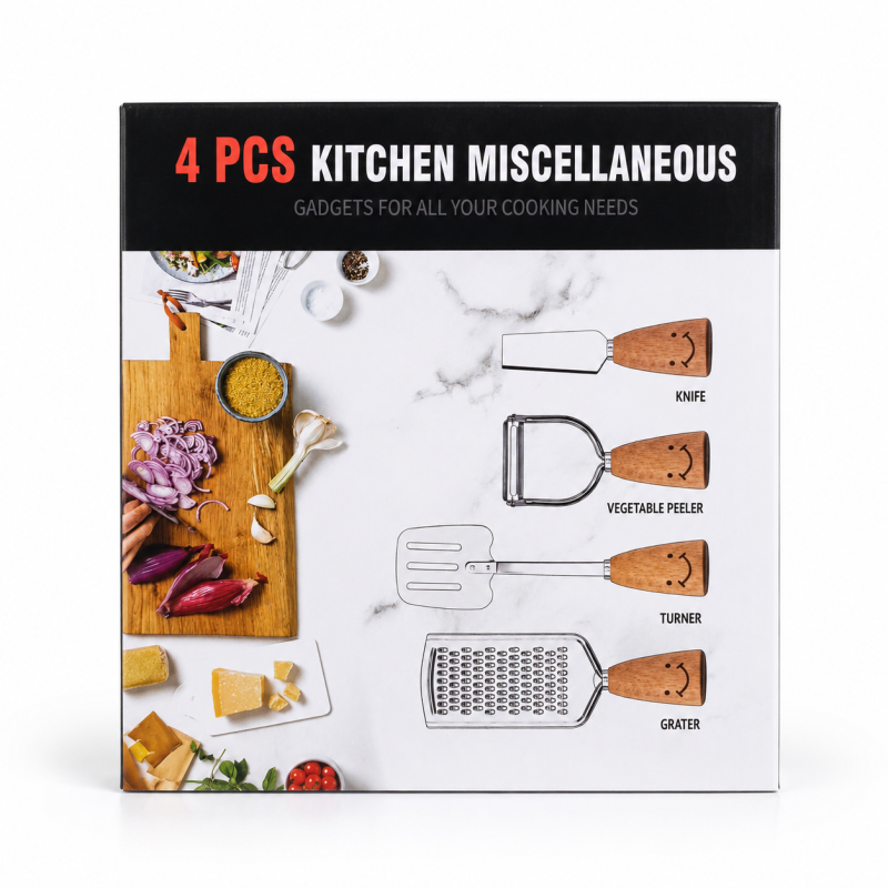 4 Pcs Kitchen Miscellaneous Gadgets
